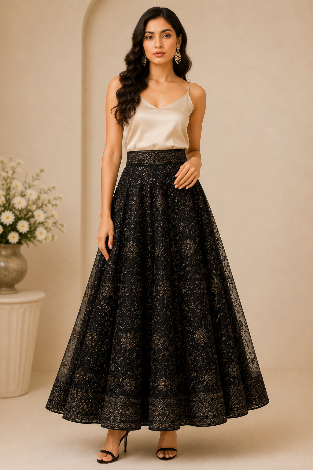 SANAL Premium Mid Skirt Occasion Wear