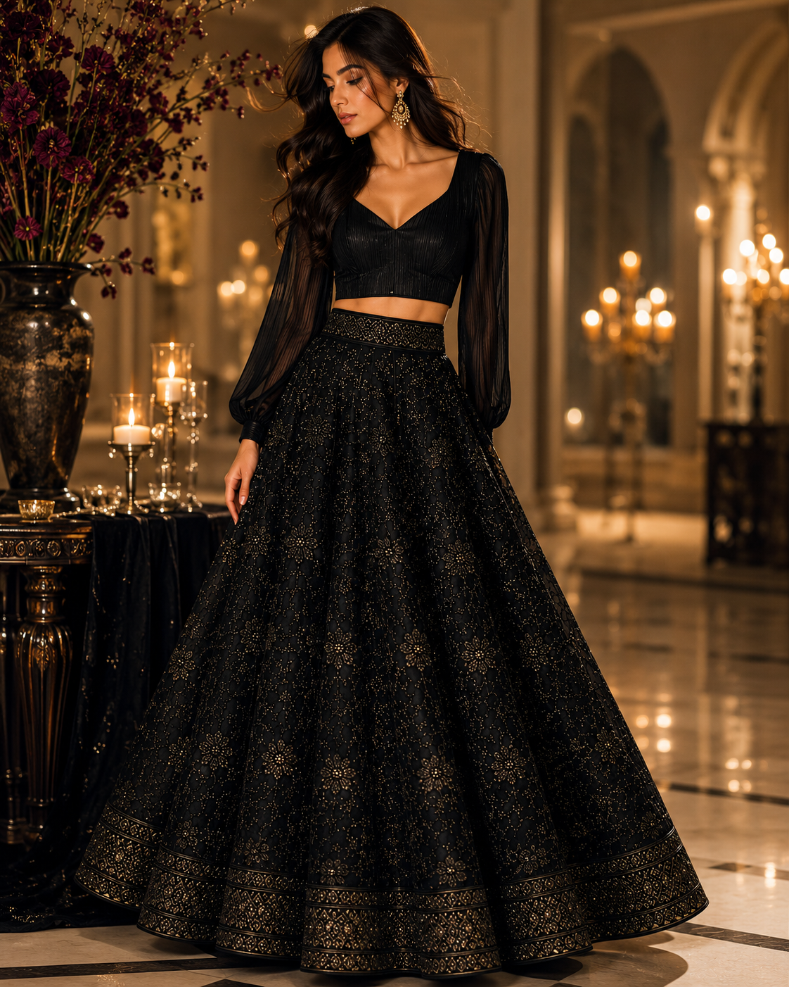 SANAL Premium Mid Skirt Occasion Wear